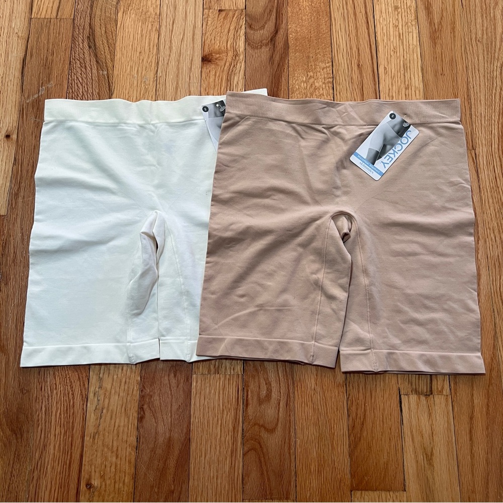 Lot of 2 Jockey Skimmies Mid-length Slipshorts Size S